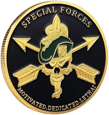 Военни Униформи на САЩ Двустранно Боя За Печене Триизмерна Златна Монета Със Запомнящо се Събиране на Монети Монета Икона за Подарък