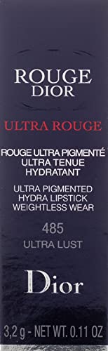 Червило Dior Rouge Ultra Rouge, 485 Ultra Lust