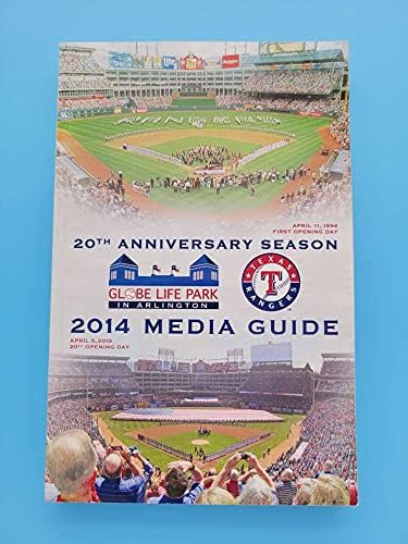 Texas Rangers MLB Бейзбол медии-ръководство 2014 NR MINT