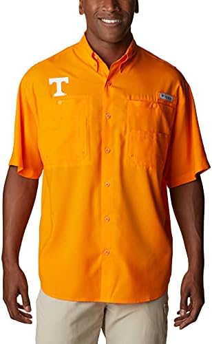 Мъжка риза Tamiami от NCAA Tennessee Volunteers с къс ръкав, 5XT, UT - Solarize