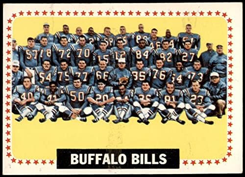1964 Topps # 43 Екипът на Бъфало Биллс Бъфало Биллс (Футболна карта) VG Bills