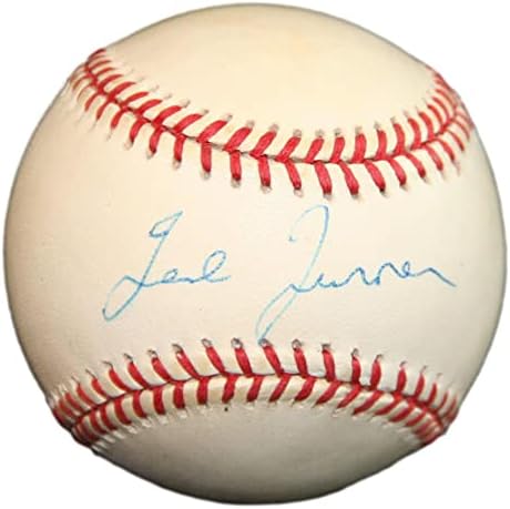 Тед Търнър подписа договор с ONL Baseball Braves С Автограф от си ен ен С.Л. TCM PSA / ДНК AL82271 - Бейзболни топки с автографи