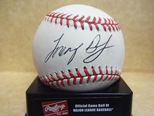 Лоренцо Бънди Доджърс/Марлинс Подписаха N. l. Baseball W / coa Бейзболни топки с автографи