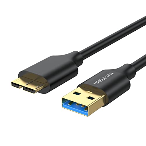 Кабел USB 3.0-Micro B дължина от 6 фута, USB кабел, тип A-Micro-B конектор от към конектора с позлатените конектор,