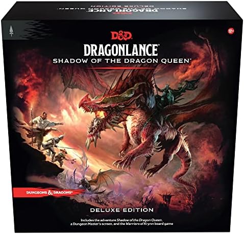 Подземия и Дракони Dragonlance: Shadow of The Dragon Queen Deluxe Edition (D & D Adventure, екран DM + Настолна