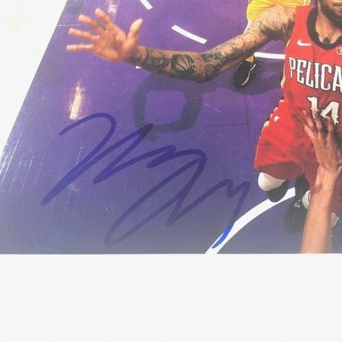 Брендън Ingram подписа снимка 11x14 С автограф на PSA / DNA New Orleans Pelicans - Снимки на НБА с автограф
