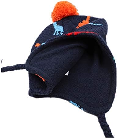 LLmoway/Топла Зимна шапка за деца с Ушанками, Детски Флисовые Crochet-Шапки-Бини