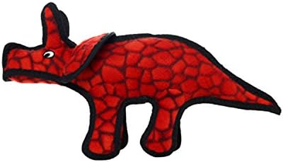 ТАФФИ - Най-меката играчка за кучета от власинките в света - Малкият динозавър Трисератопс - Многопластови.