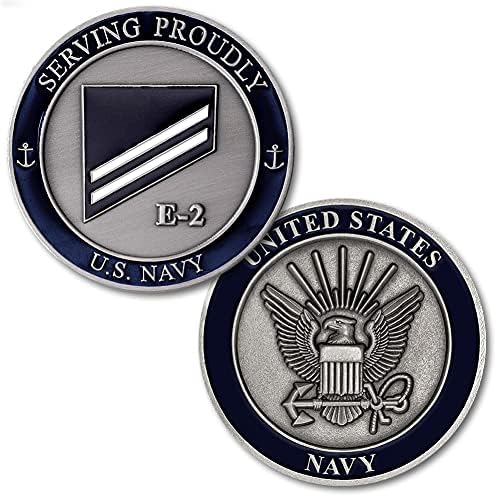 Монета на повикване ученик моряк от флота на САЩ E-2