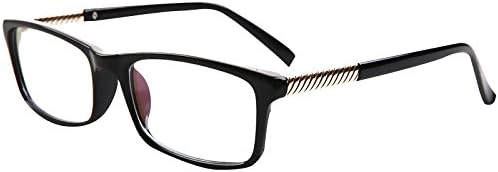 Tao Bi Очила За четене в Лъскава Черна Рамка 2.25 Силни Мъжки и Женски Полнокадровые Очила За Четене
