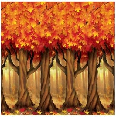 Аксесоар за партита на фона на есенните дървета (1 брой) (1 бр./кг)