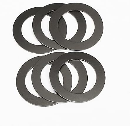 83 бр. полагане на шайби с външен диаметър 7 мм, черна графитовая найлон пластмасова шайба, пръстен, кръг, ультратонкая