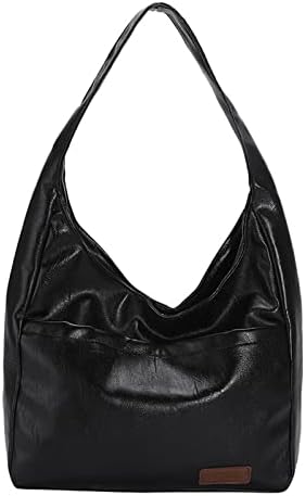 Дамски чанти-скитник FVOWOH Голям Размер, Модни Дамски Ежедневни чантата е от Мека кожа През рамо, Водоустойчив