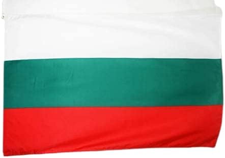 ФЛАГ на АЗЕРБАЙДЖАН Флаг на България, 3 'x 5' - Български знамена 90 x 150 см - Банер 3x5 фута