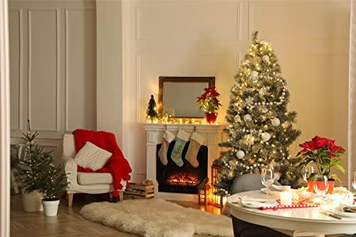 Съкровищата на Каролина CK3551CS Норич Териер Коледно Дърво, Коледни Чорапи, Чорапи За Висящи пред Камината,