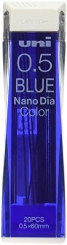 механичен молив uni Color 0,5 мм, Nanodia, Синьо, 0,5 mm, 5 mm [Син] Основната 202NDC. 33