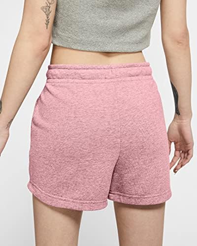 Женски френски хавлиени шорти Nike Sportswear Essential CJ2158-630 (Розова глазура), Големи
