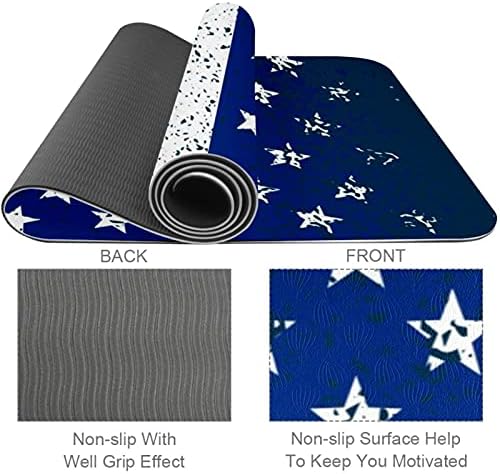 Unicey Флаг на САЩ, Денят на Независимостта, 4 юли, Събитие, килимче за йога, Дебели Нескользящие Постелки за