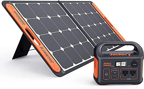 Разгледайте Портативен Електроцентрала 300 + SolarSaga 100： Преносим Слънчев Генератор Jackery за нощуване на