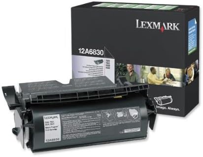 Тонер касета Lexmark 12A6830, черен - в търговията на дребно опаковки