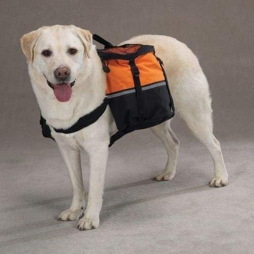 РАНИЦА за КУЧЕТА ЗА работни или служебни кучета Day Tripper Orange Back Pack Разпродажба (Оранжев)