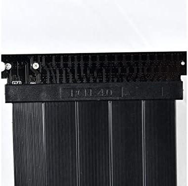 LIAN LI PW-PCI-420 Premium PCI-E 16X 4.0 Черно Удължител Дължина на кабела 200 mm (7,87 инча)