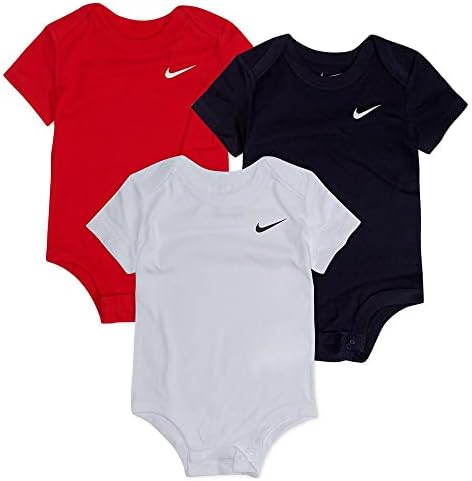 Nike Детски Боди за новородено 3 Опаковки