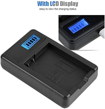 Батерии и Зарядни устройства за фотоапарати, Зарядно устройство En-El14 с LCD дисплей D5100/D3100/D3200/D3300/Coolpix
