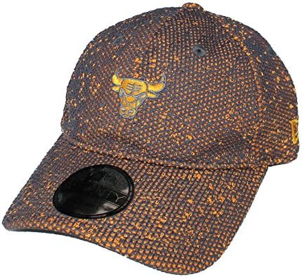 Регулируема Шляпная шапка New Era Chicago Bulls - Струя-сива и неоново-оранжев