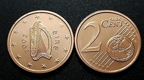[Европа] Ирландия Монета от 2-ри Европейския дивизия Година на производство Колекция randomCoin Възпоменателна