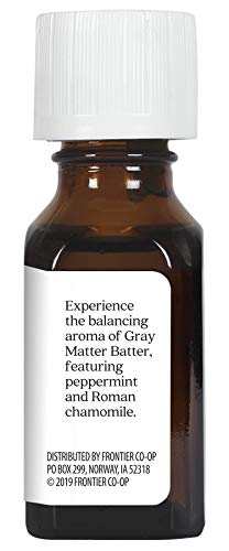 Смес от етерични масла за тестото Aura Cacia Gray Matter | 0,5 ет. унция.