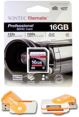 Високоскоростна карта памет 16GB Class 10 SDHC Team със скорост 20 MB / s. Най-бързата карта на пазара за Kodak
