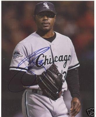 Том Гордън Чикаго Уайт Сокс Подписано Снимка 8x10 С / coa - Снимки на MLB с автограф