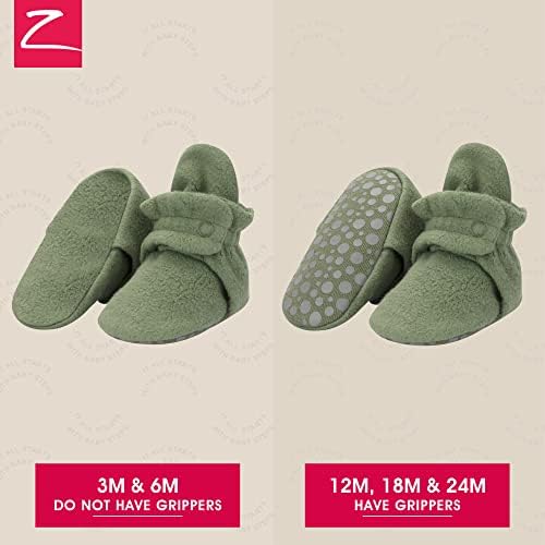 Детски обувки Отвътре Zutano Унисекс с Подплата от Памук, вещи от Първа Необходимост За Новородени