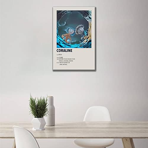 XUEMEI Аниме Филм Коралина Плакат Платно Артистични Щампи Картини на Модерни Стилове, За вашия Домашен Офис