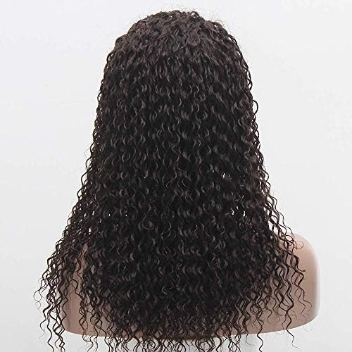 Перука YTOOZ от естествена коса в африканския стил, дълга къдрава коса, кафява, завързана прическа, женски перуки,