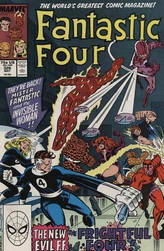 Фантастичната четворка (Том 1) 326 VF / NM; Комиксите на Marvel | Стив Энглхарт Булгария четворка