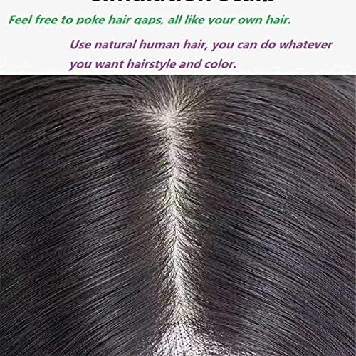 Перуки XZGDEN Перука с вълнообразен коса 13 4 Перуки, изработени от човешка коса на дантели, предварително выщипанные,