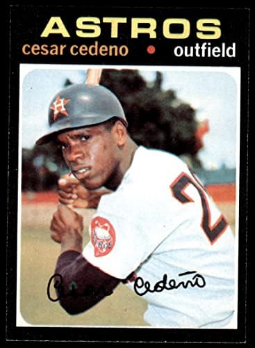 1971 Topps 237 Сезар Седено Хюстън Астрос (Бейзболна картичка) Ню Йорк/MT Astros