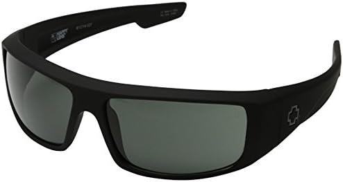 Слънчеви очила Spy Logan - Spy Optic Steady Series Модни очила - Матово Черен / Сив / Един размер подходящ за