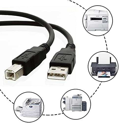BestCH USB Кабел за PC Кабел за Star Micronics TUP900, Tup992-24, TUP500, TUP592-24 Термопринтер проверки