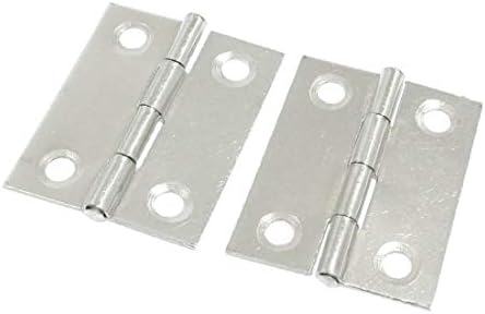 Панти X-DREE от полирана неръждаема стомана 1,4 2 бр. (Cerniera per porte in acciaio inossidabile lucido da 1,4' '2 pezzi