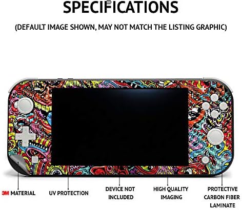 Обвивка от въглеродни влакна MightySkins контролера на Nintendo Switch Pro - Кръстосана | Защитно, Здрава Текстурирани