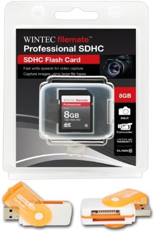 Високоскоростна карта памет 8GB Class 10 SDHC Team 20 MB / s. Най-бързата карта на пазара за SANYO XACTI HD1EX
