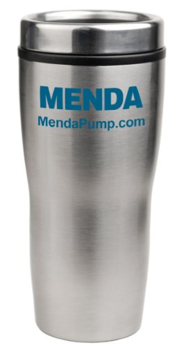 Купа за пиене Menda 35890 От неръждаема Стомана, безопасна за електростатично въздействие, с капацитет от 16