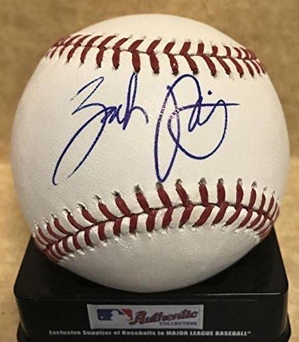Зак Нюдинг Ню Йорк Янкис, Подписано и бейзболни топки с автограф на M. l.. W / coa - Бейзболни топки с автографи