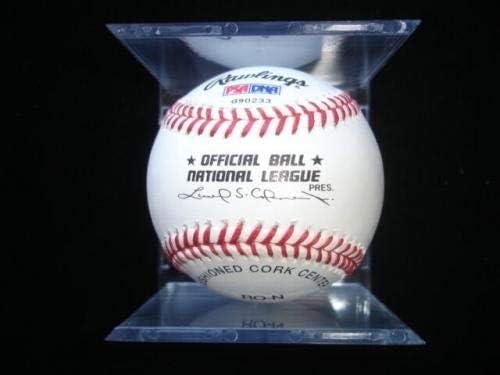 Майк Харгроув с Автограф на Националната лига бейзбол PSA / Бейзболни топки с ДНК-автограф