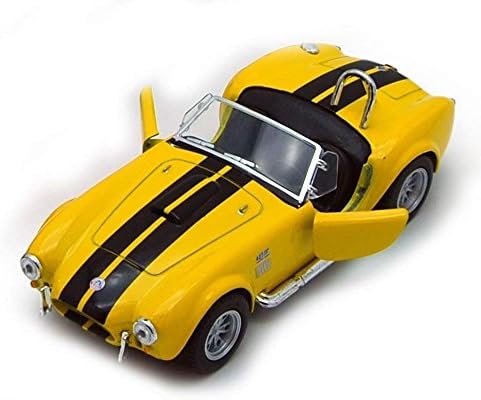 KiNSMART 1965 Shelby Cobra 427 S/C 1:32 Синьо (Нов, без кутия) (жълт)