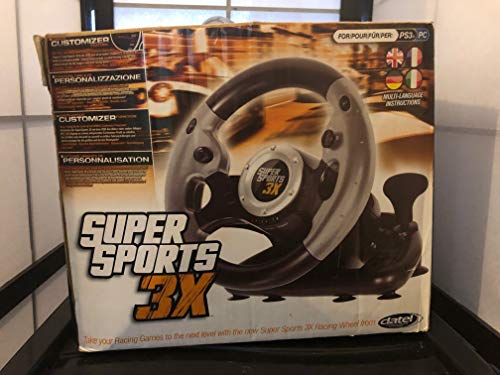 Datel SuperSports 3X Гоночное колелото - PlayStation 3, Xbox 360, Windows