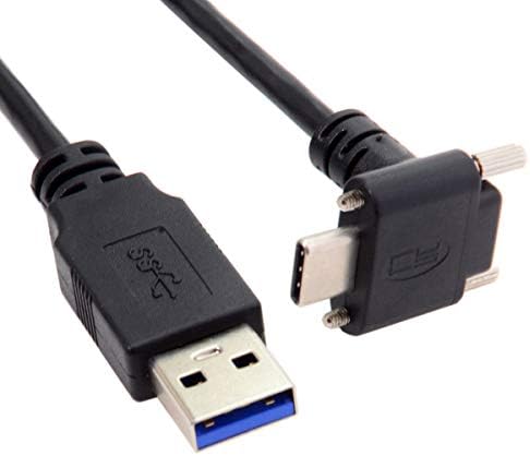 CY USB 3.1 Type-C С двойно спирални натискане Надолу под ъгъл към стандартния кабел за пренос на данни USB3.0
